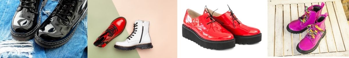 Лакированные ботинки – фавориты женского гардероба