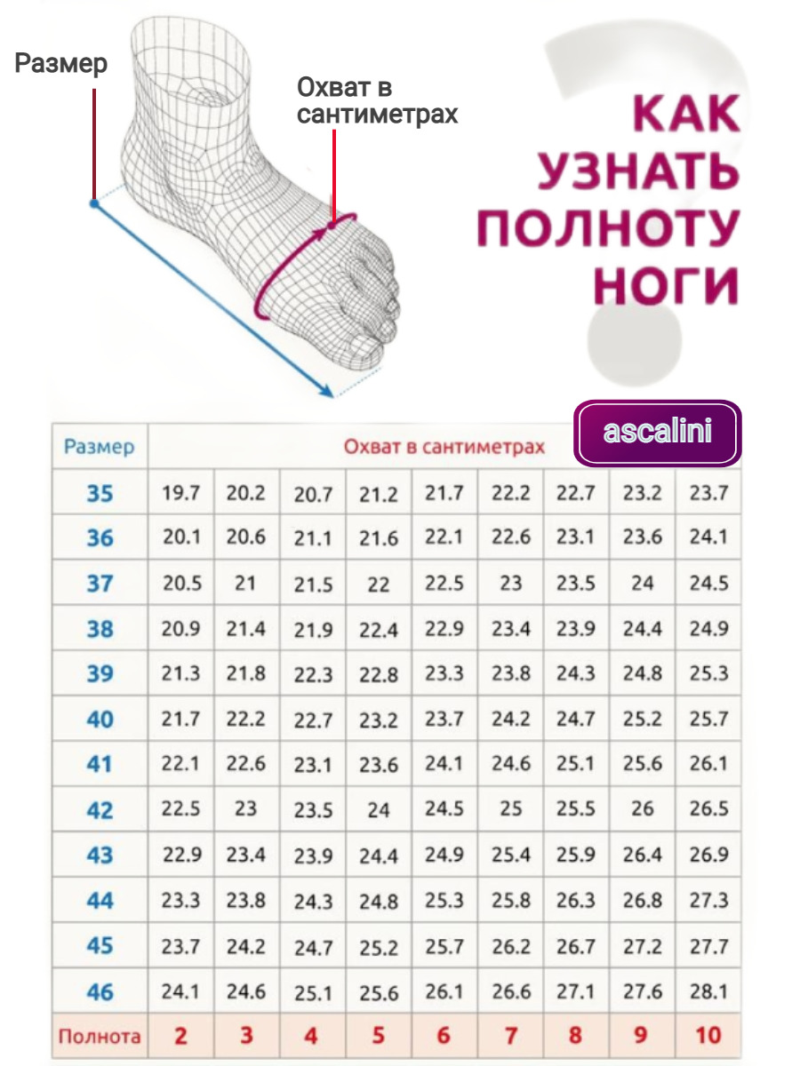 Туфли женские Ascalini G1593